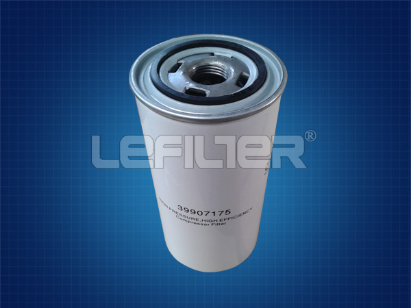 Filtro de óleo de compressor Ingersoll rand 39907175